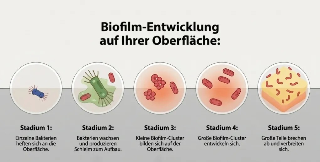 Biofilm im Whirlpool – einfach erklärt
